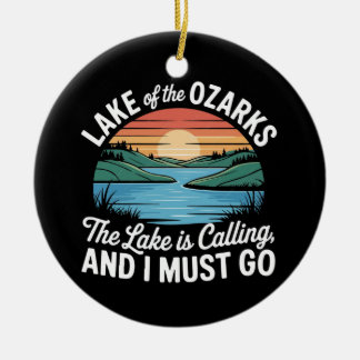 Arkansas River Colorado Adventure Vector T-Shirt Ceramic Ornament