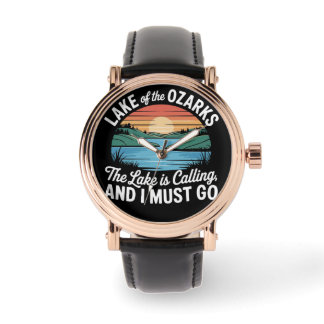 Arkansas River Colorado Adventure Vector T-Shirt Watch
