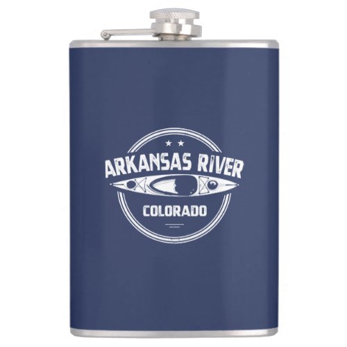 Arkansas River Colorado Flask