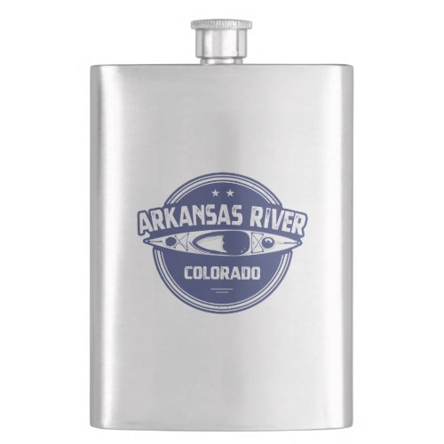 Arkansas River Colorado Flask