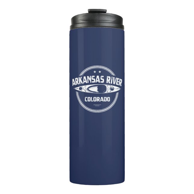 Arkansas River, Colorado Thermal Tumbler (Front)