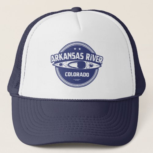 Arkansas River Colorado Trucker Hat