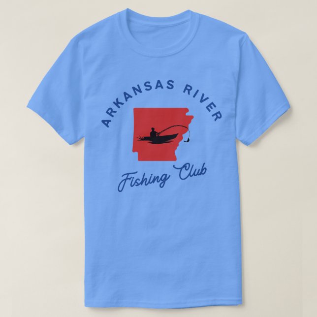 Arkansas River Fishing Club TShirt (Design Front)