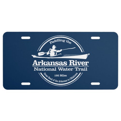 Arkansas River NWT SK License Plate