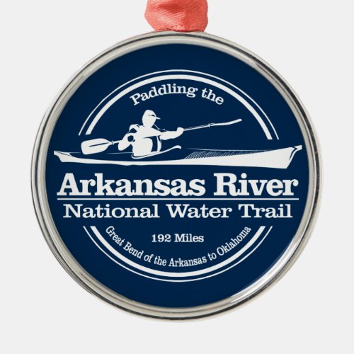 Arkansas River NWT SK Metal Ornament