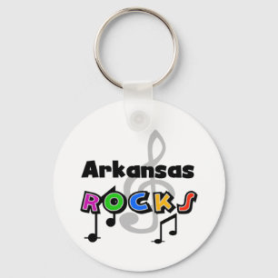 Arkansas Rocks Keychain