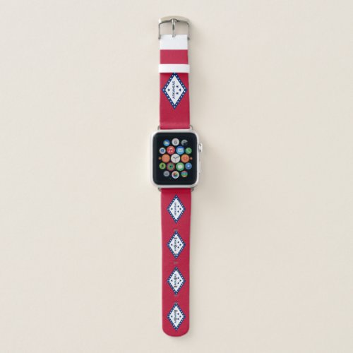 Arkansas State Flag Apple Watch Band