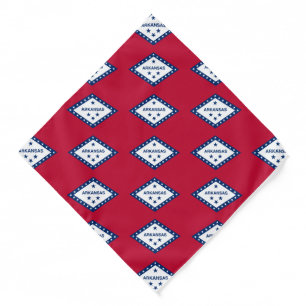 Arkansas State Flag Bandana