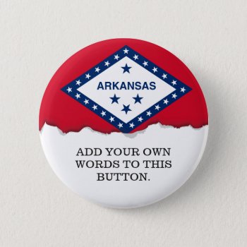 Arkansas State Flag Button by HappyPlanetShop at Zazzle