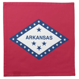 Arkansas State Flag Cloth Napkin