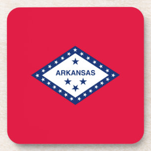 Arkansas State Flag Design Coaster
