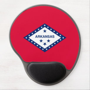 Arkansas State Flag Design Gel Mouse Pad
