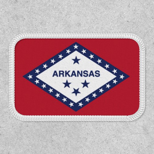 Arkansas State Flag Design Patch