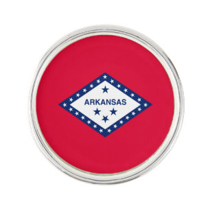Arkansas State Flag Design Pin
