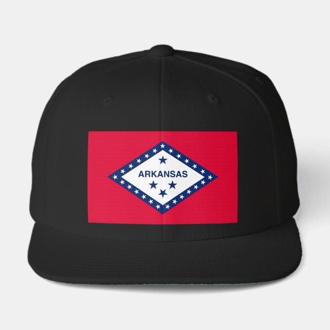 Arkansas State Flag Design Visor (Front)