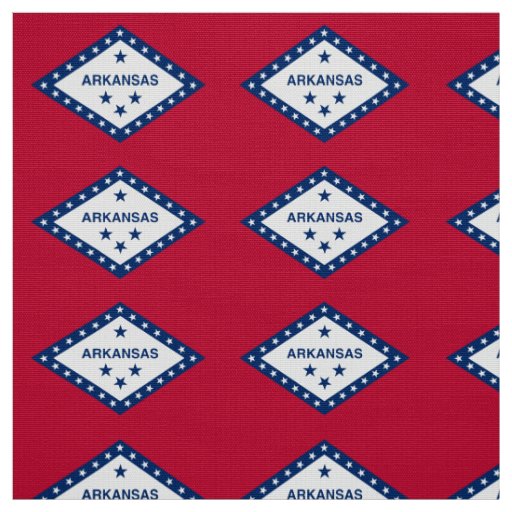 Arkansas State Flag Fabric