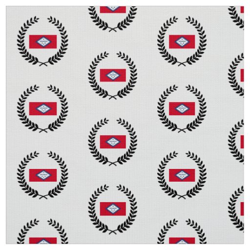 Arkansas State Flag Fabric