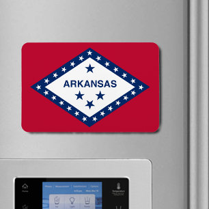 Arkansas State Flag Flexible Magnet