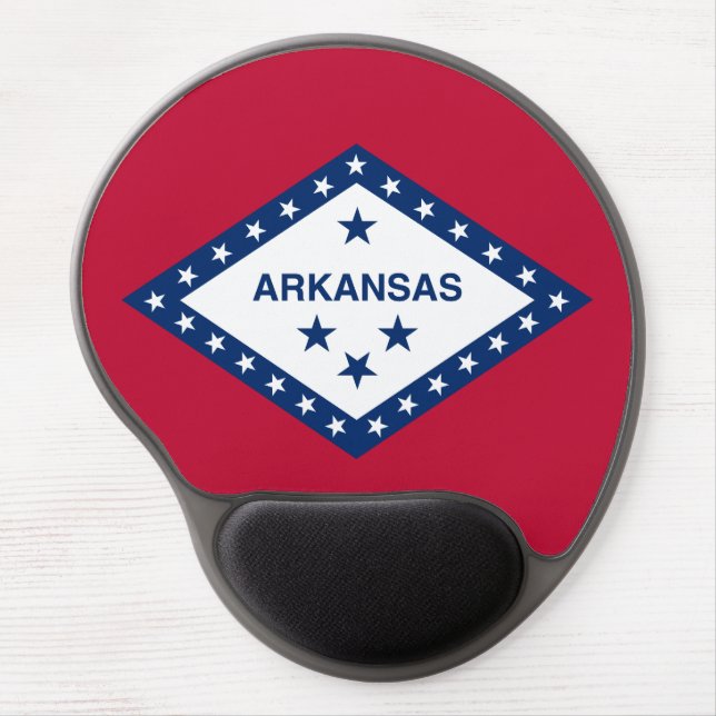 Arkansas State Flag Gel Mouse Pad (Front)