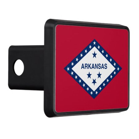 Arkansas State Flag Hitch Cover