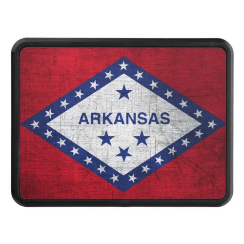 Arkansas State Flag Hitch Cover