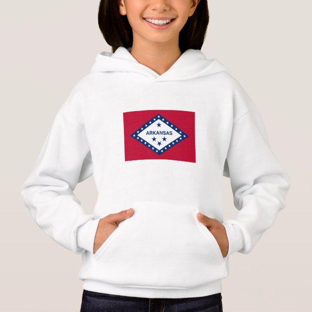 Arkansas State Flag Hoodie (Front)