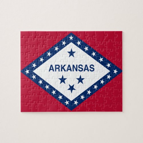Arkansas State Flag Jigsaw Puzzle