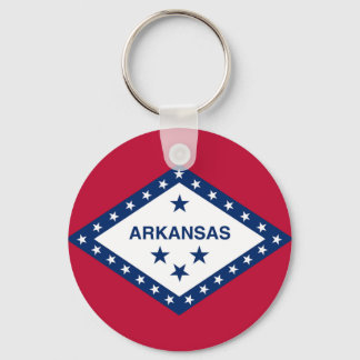 Arkansas State Flag Keychain