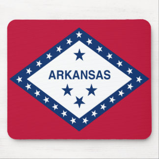 Arkansas State Flag Mouse Pad