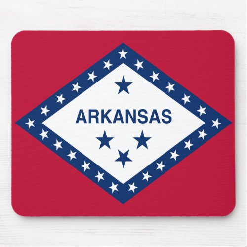 Arkansas State Flag Mouse Pad