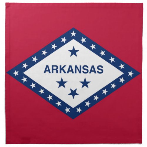 Arkansas State Flag Napkin