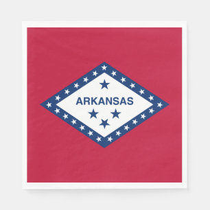 Arkansas State Flag Napkins
