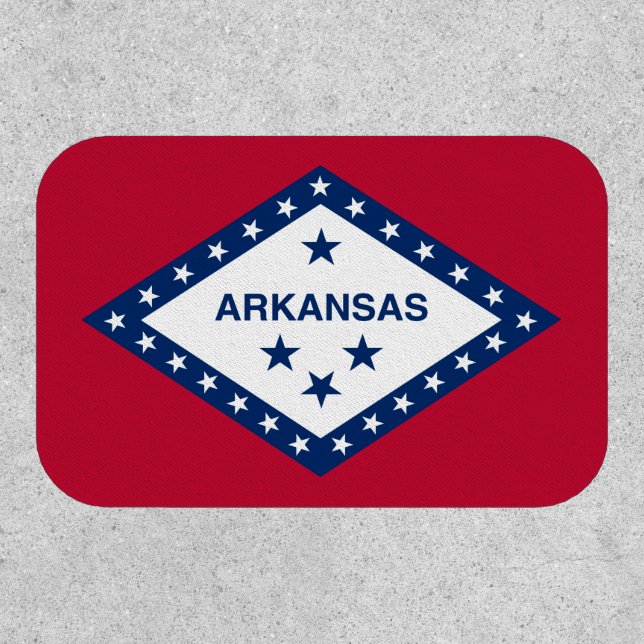 Arkansas State Flag Patch (Front)