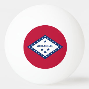 Arkansas State Flag Ping Pong Ball