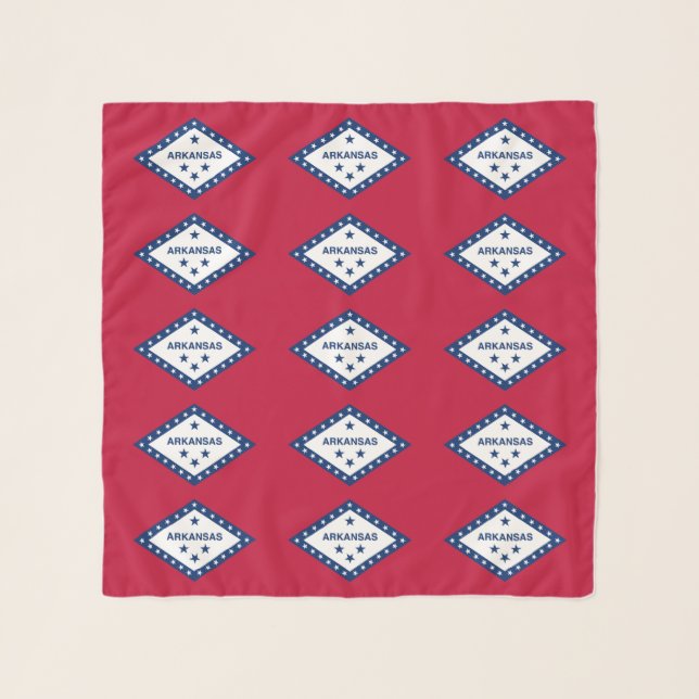 Arkansas State Flag Scarf (Front)
