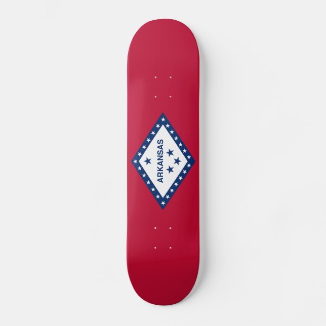Arkansas State Flag Skateboard (Front)