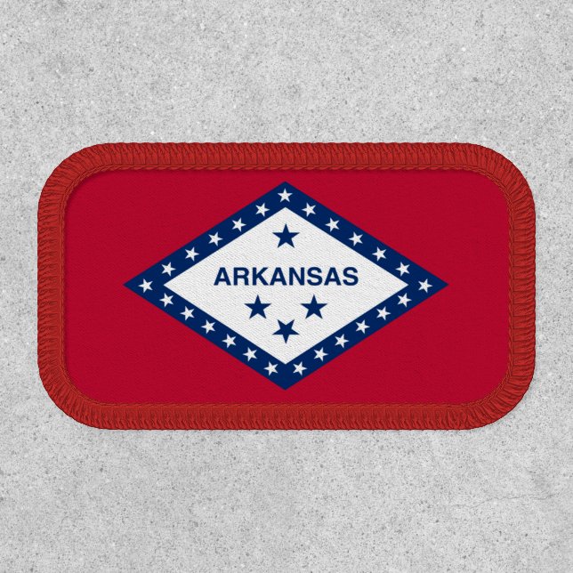 Arkansas State Flag Small Patch (Front)