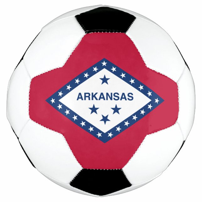 Arkansas State Flag Soccer Ball (Front)