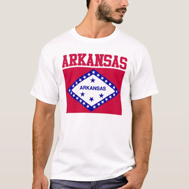 Arkansas State Flag T-Shirt (Front)