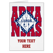 Arkansas state flag text (Front)