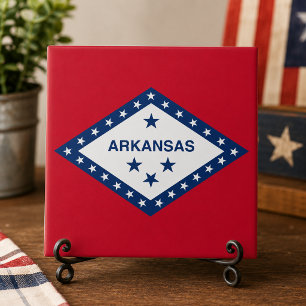 Arkansas State Flag Tile