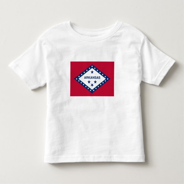 Arkansas State Flag Toddler T-shirt (Front)