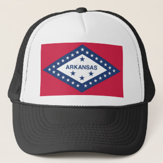 Arkansas State Flag Trucker Hat