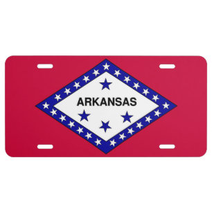 Arkansas State License Plate