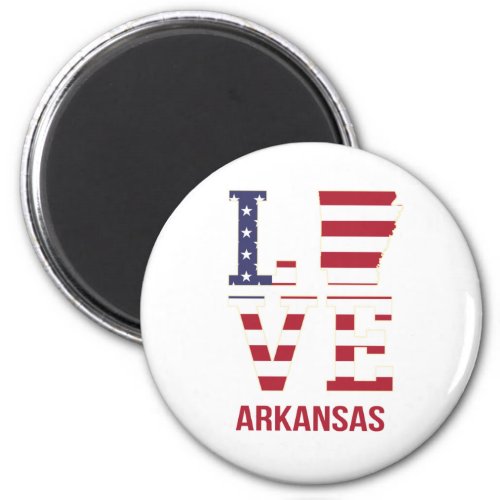 Arkansas State Love Magnet
