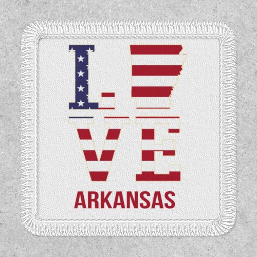 Arkansas State Love Patch