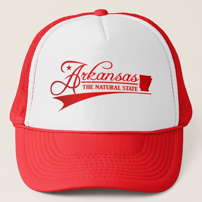 Arkansas State of Mine Trucker Hat (Front)