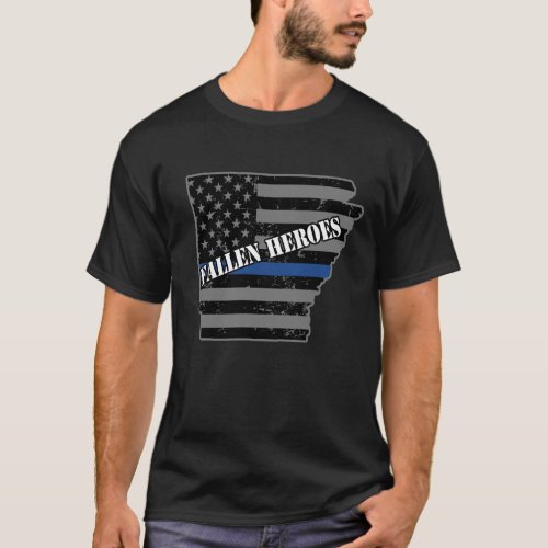 Arkansas State Police Arkansas Trooper Police T_Shirt