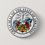 Arkansas State Seal Button