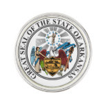Arkansas State Seal Lapel Pin